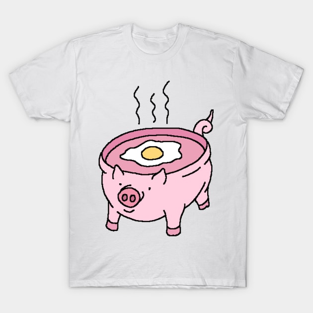 Eggs for breakfast T-Shirt by Master Tingus store